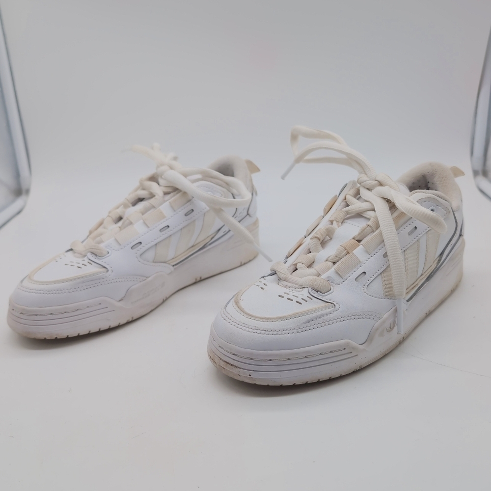 Adidas Adi2000 Sz 5.5 Classic Women's White Sneakers